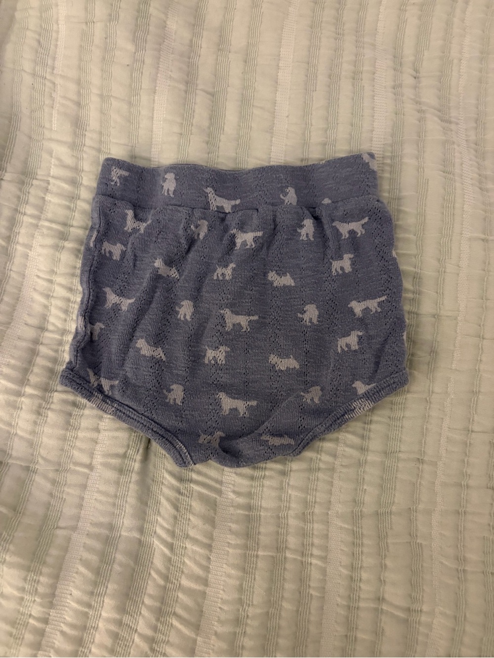 Kate Quinn Bloomer with White Dog Pattern